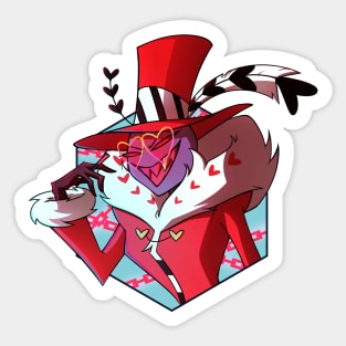 Valentino Hazbin Hotel Sticker